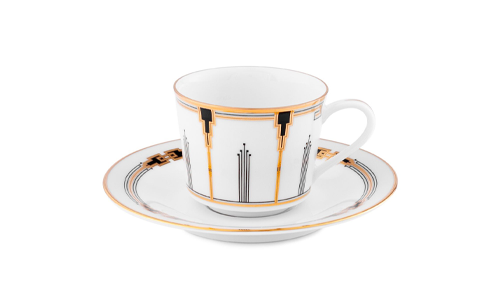 Ch&eacute;n tr&agrave; (t&aacute;ch tr&agrave;) k&egrave;m đĩa l&oacute;t dung t&iacute;ch 100ml