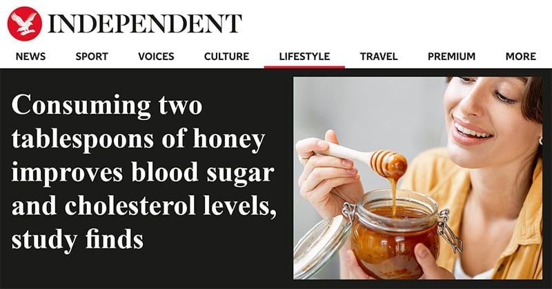 Mật ong có thể làm giảm lượng đường trong máu và cholesterol
