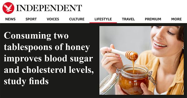 Mật ong có thể làm giảm lượng đường trong máu và cholesterol