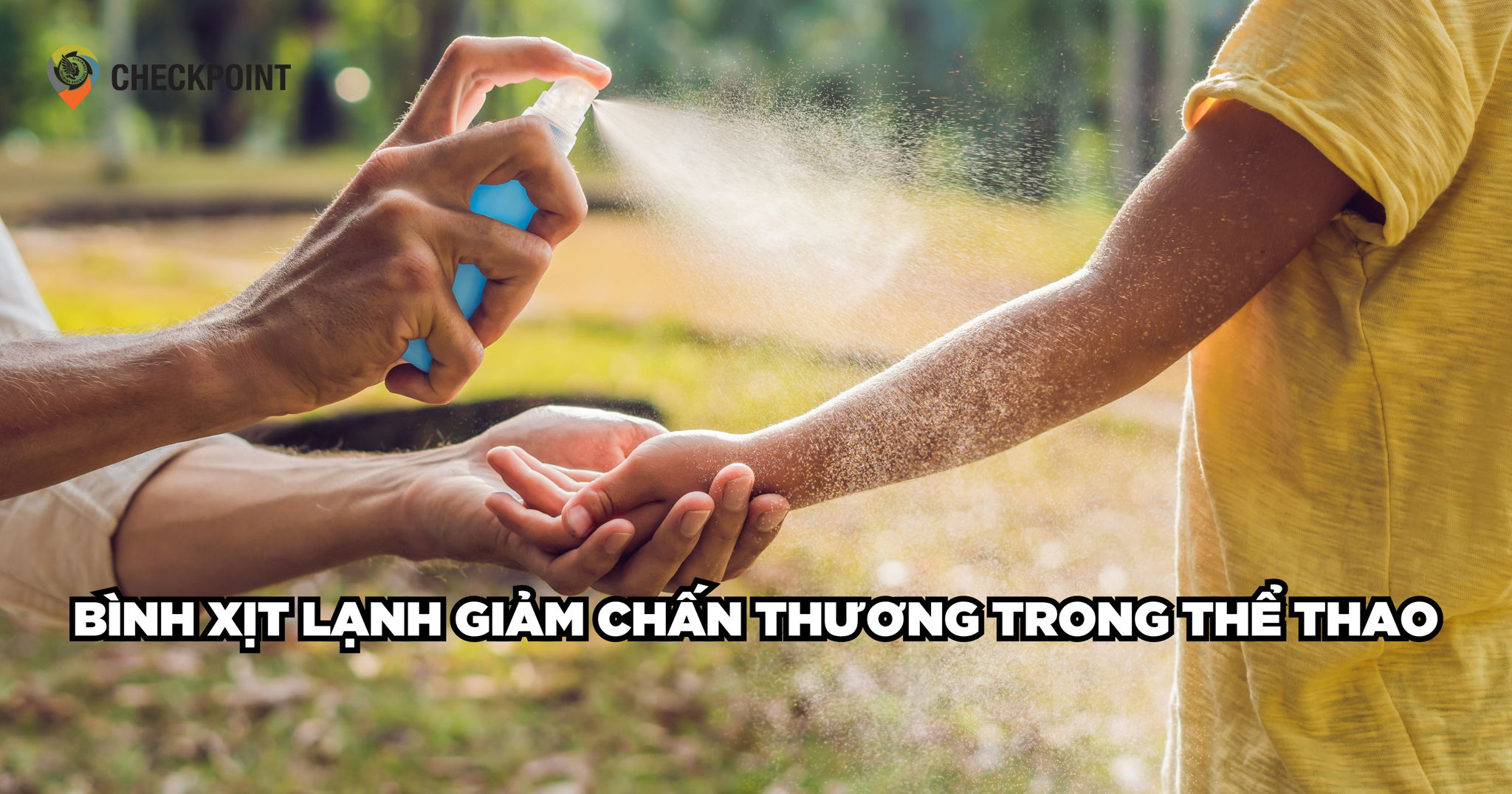 Bình xịt lạnh giảm chấn thương trong thể thao