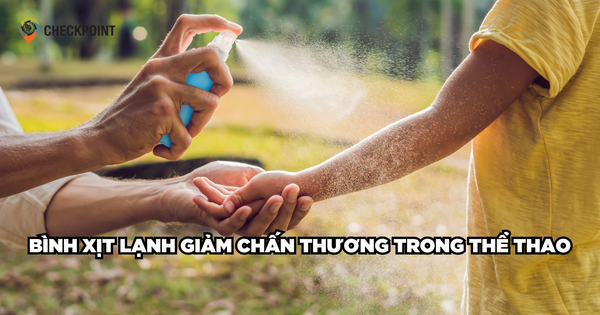 Bình xịt lạnh giảm chấn thương trong thể thao