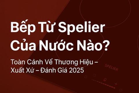 Bếp Từ Spelier Của Nước Nào? Giải Mã Thương Hiệu & Công Nghệ Spelier Đức