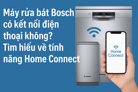Máy Rửa Bát Bosch Có Kết Nối Điện Thoại Không?