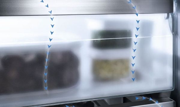 Công nghệ NoFrost giúp tủ lạnh Miele KFN 7734 E không bị đóng tuyết