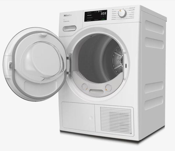 Tính năng SteamFinish giúp giảm nhăn quần áo trên máy Miele TWH 780 WP