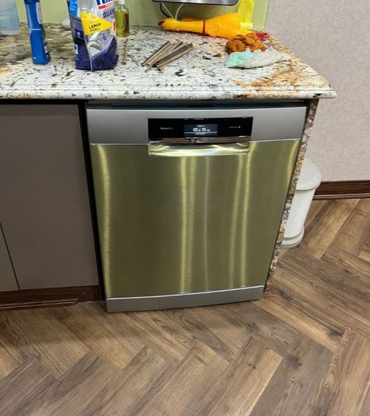 Lắp đặt thực tế máy rửa bát bosch serie 8