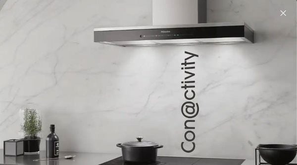 Bếp từ Miele KM 7464 FL tự động kết nối với hút mùi