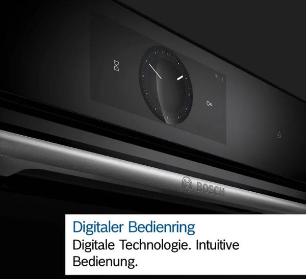 Lò Nướng Kèm Vi Sóng Bosch CMG7761B1 Digital Control Ring