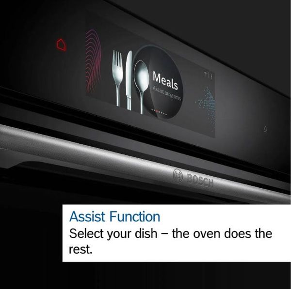 Công nghệ nướng 4D HotAir của Lò Nướng Kết Hợp Hấp Bosch HSG7584B1