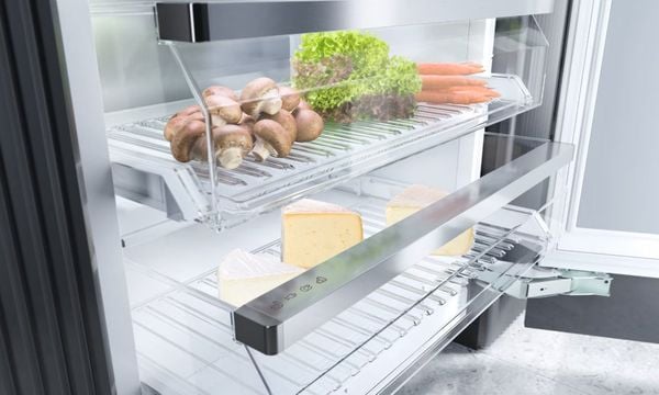 Ngăn kéo MasterFresh trên tủ lạnh Miele K 2802 Vi giữ rau củ tươi lâu gấp 3 lần