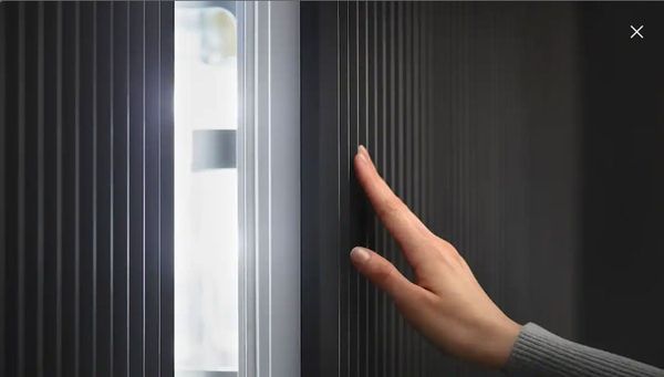 Mở tủ không cần tay nắm với công nghệ Push2open của Miele F 2813 Vi