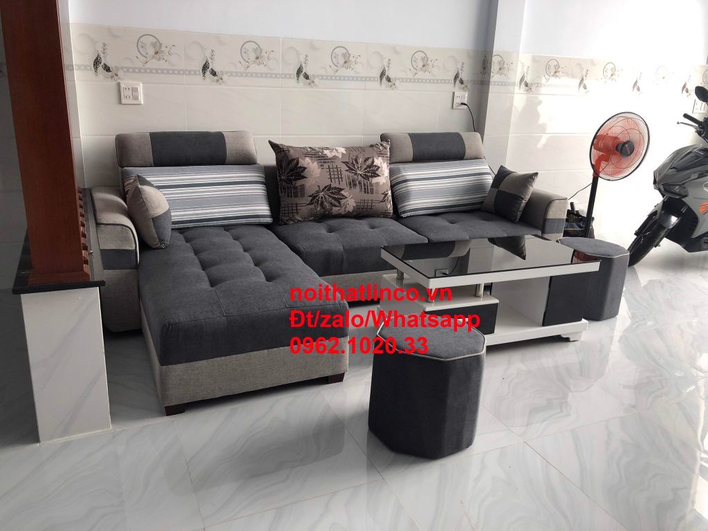 Sofa chữ L Quận 4 | Ghế sofa góc giá rẻ Quận 4 | Nội Thất Linco tphcm