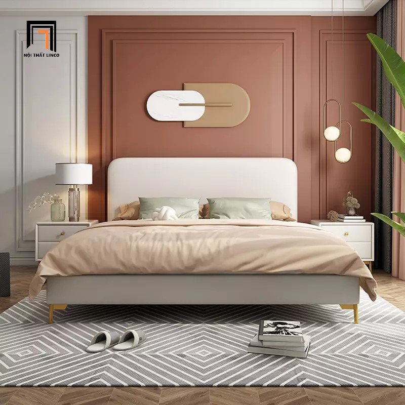 Giường quận 7 | Giường ngủ bọc da vải quận 7