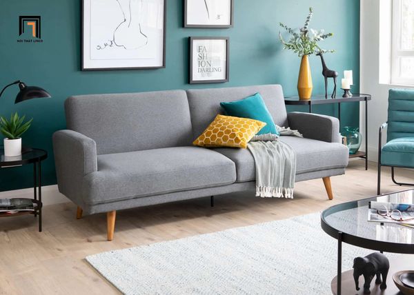 sofa băng, sofa giường, sofa bed, sofa giường nằm, sofa dài 1m9, ghế sofa thông, sofa đa năng, sofa giường màu xám
