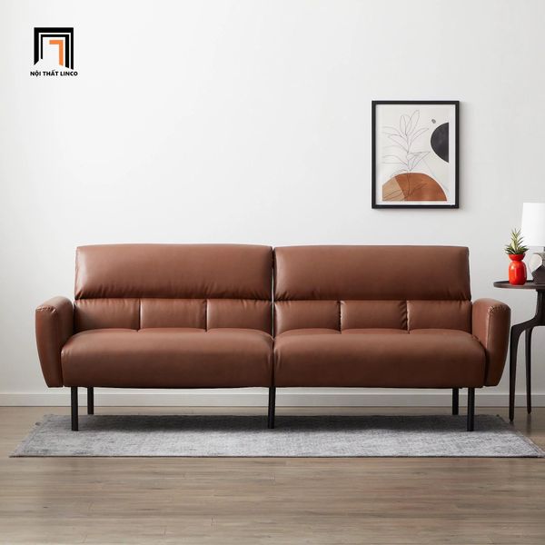 sofa giường, sofa bed, sofa băng nằm thông minh, ghế sofa gấp gọn, sofa giường vải nhung, sofa 2m