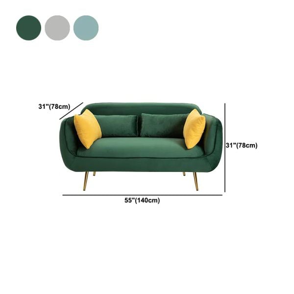 sofa băng, sofa văng, ghế sofa nhỏ dài 1m4, sofa băng vải nhung màu xanh lá, sofa băng mini, ghế sofa băng xinh xắn