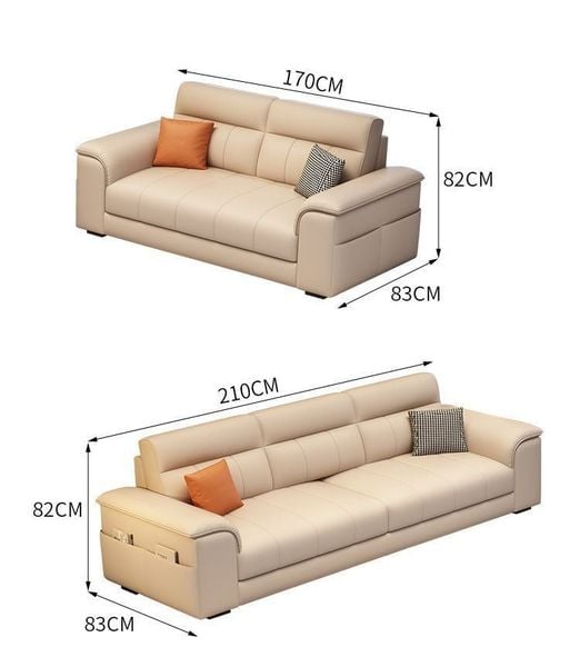 sofa, ghế sofa, sofa băng, sofa văng, sofa da công nghiệp, ghế sofa dài 2m1, sofa phòng khách sang trọng