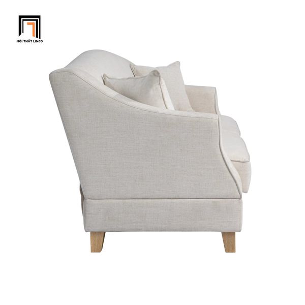 ghế sofa giường nằm phong cách Âu Mỹ, sofa giường vải nhung mềm dài 2m2