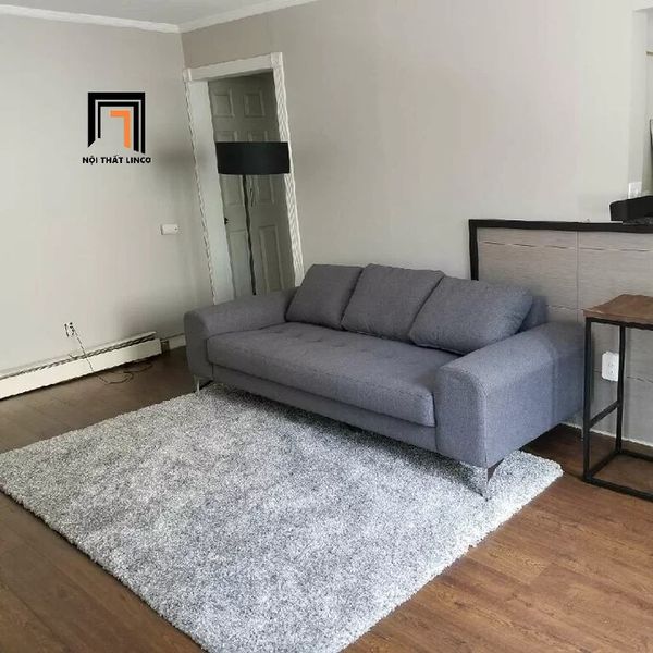 sofa, ghế sofa, sofa màu xám, ghế sofa xám ghi, sofa văng 2m2, sofa băng, ghế sofa băng căn hộ chung cư