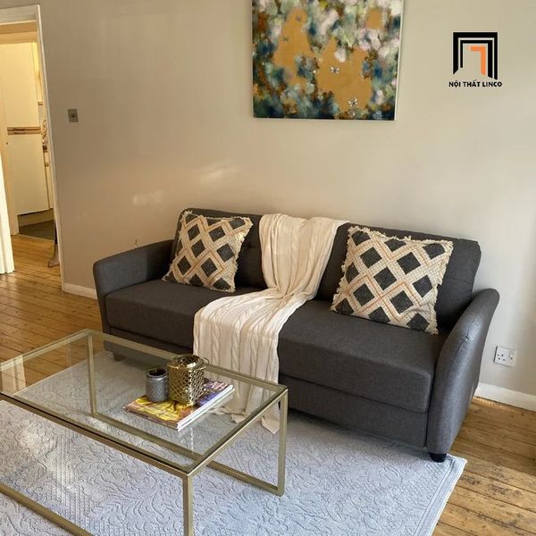 sofa băng, sofa văng, ghế sofa, sofa, sofa xám trắng, ghế sofa nỉ, sofa băng dài 1m9, ghế sofa giá rẻ