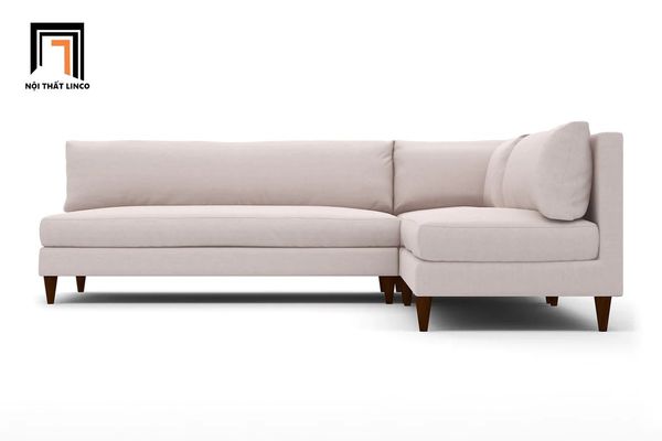 bộ ghế sofa góc l, sofa góc dài 2m2 x 1m8 xoay chiều, sofa góc l cho phòng khách gia đình giá rẻ