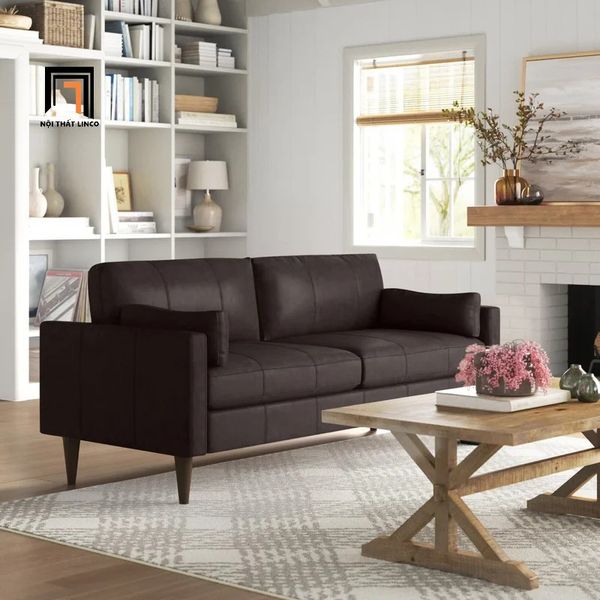 ghế sofa, sofa, sofa 1 băng, sofa văng giá rẻ, ghế sofa da công nghiệp, sofa da 1m9, sofa văn phòng