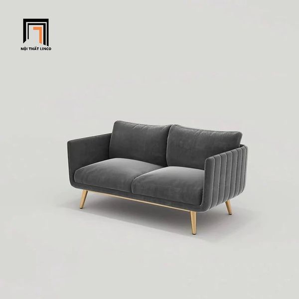 ghế sofa băng vải nhung nỉ hiện đại, sofa văng phòng khách gia đình 3 nệm ngồi dài 2m