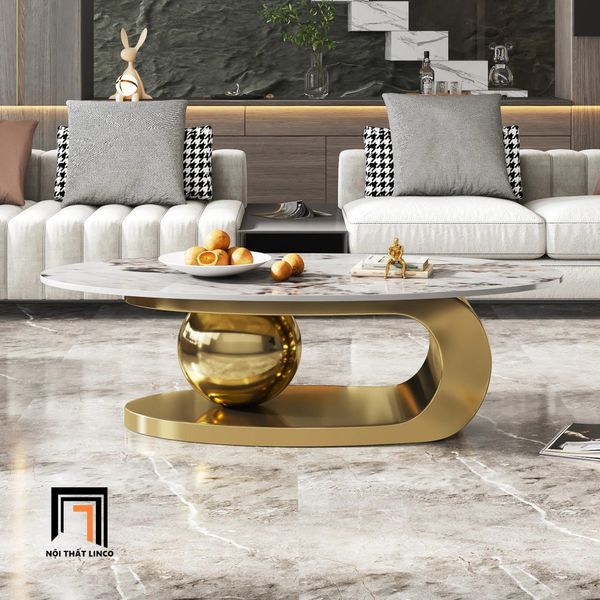 bàn trà cho sảnh chờ mặt đá ceramic, bàn sofa cho sảnh chờ xinh xắn dài 1m2
