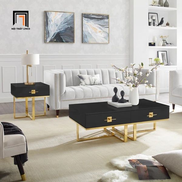 bàn trà phòng khách cao cấp, bàn sofa phòng khách dài 1m1 kiểu dáng sang trọng