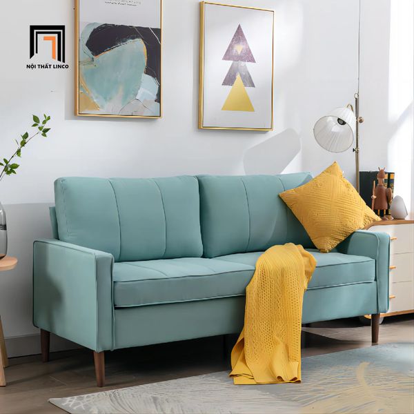 ghế sofa băng màu xám đậm 1m75, sofa văng dài cho nhà nhỏ, ghế sofa băng phòng khách gia đình giá rẻ