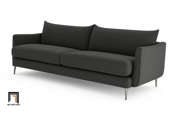 ghế sofa băng dài 2m, sofa văng vải nỉ giá rẻ, ghế sofa băng xinh xắn cho gia đình nhỏ