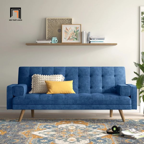 sofa giường, sofa bed, sofa giường thông minh, sofa giường vải nỉ, sofa giường 1m9, sofa gấp gọn giá rẻ