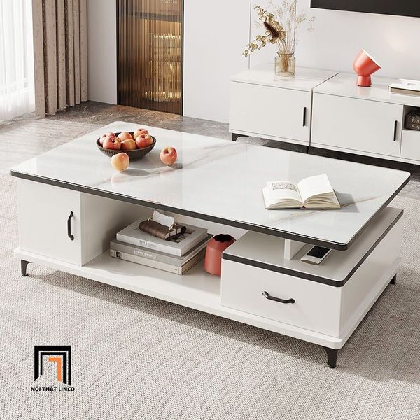 bàn trà phòng khách sang trọng, bàn sofa dài 1m x 50 kiểu dáng hiện đại cho gia đình