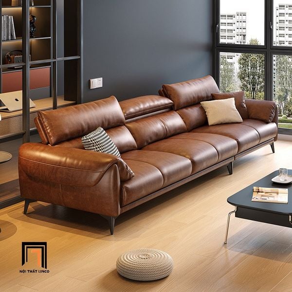sofa, ghế sofa, sofa băng, sofa da 2m5, ghế sofa cao cấp, sofa sang trọng, sofa băng 3 nệm ngồi cho gia đình