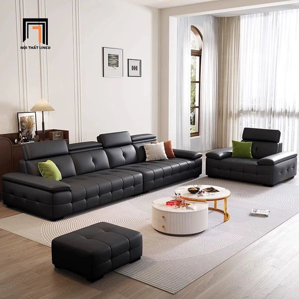 sofa băng, sofa văng, sofa da Pu, ghế sofa dài 3m, sofa băng cao cấp, ghế sofa sang trọng, sofa hiện đại
