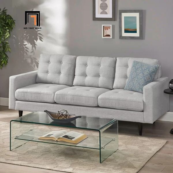 sofa băng xám đen, ghế sofa băng dài, sofa văng, sofa băng dài 2m, sofa băng giá rẻ, sofa nhỏ