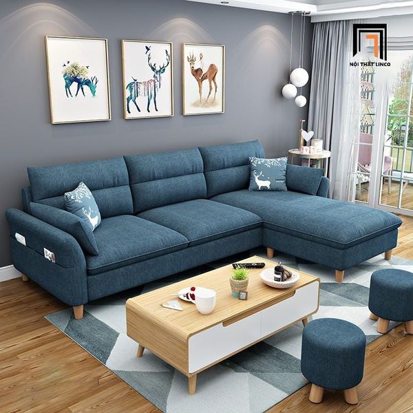 sofa l, sofa góc l, bộ ghế sofa góc chữ l, sofa góc 2m4 x 1m6, sofa góc màu xám trắng, sofa góc gia đình giá rẻ đẹp