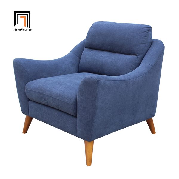 sofa đơn, ghế sofa đơn vải nỉ, sofa đơn màu xanh dương, sofa đơn gia đình, sofa đơn nhỏ giá rẻ