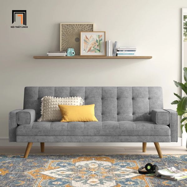 sofa giường, sofa bed, sofa giường thông minh, sofa giường vải nỉ, sofa giường 1m9, sofa gấp gọn giá rẻ