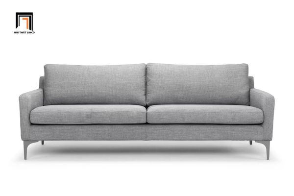 sofa băng phòng khách, ghế sofa dài 1m9, sofa văng giá rẻ, sofa băng xám trắng, ghế sofa nhỏ gọn cho công sở