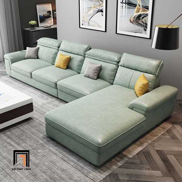 sofa góc, sofa góc da, sofa góc 3m x 1m8, sofa góc gật gù, sofa góc cao cấp, sofa góc chữ L