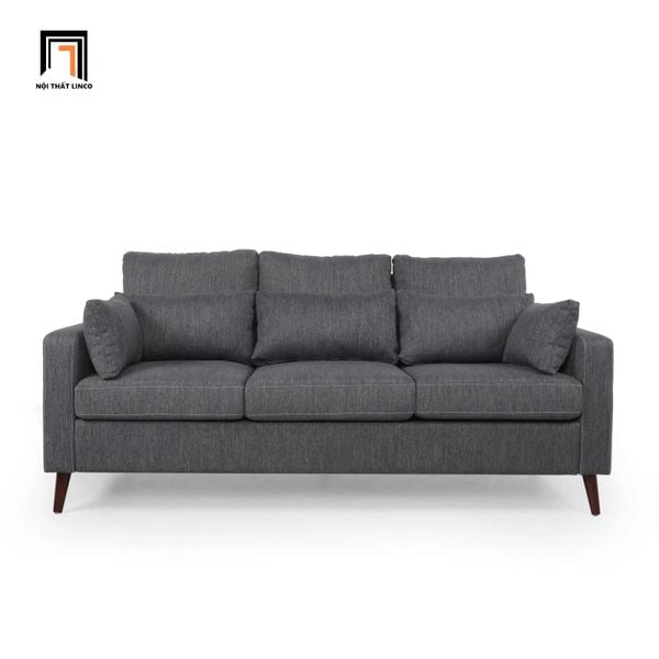 sofa băng, sofa văng, ghế sofa băng dài 1m9 giá rẻ, sofa băng xám đậm, sofa băng thư giãn cho gia đình