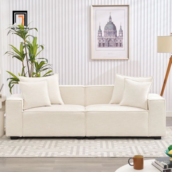 sofa băng, sofa văng, sofa băng 2m, sofa băng vải nỉ, sofa băng phòng khách căn hộ chung cư, sofa băng hiện đại