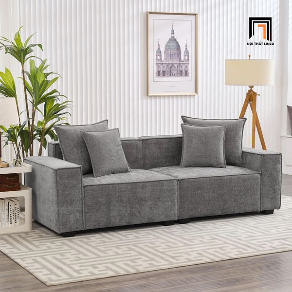 sofa băng, sofa văng, sofa băng 2m, sofa băng vải nỉ, sofa băng phòng khách căn hộ chung cư, sofa băng hiện đại