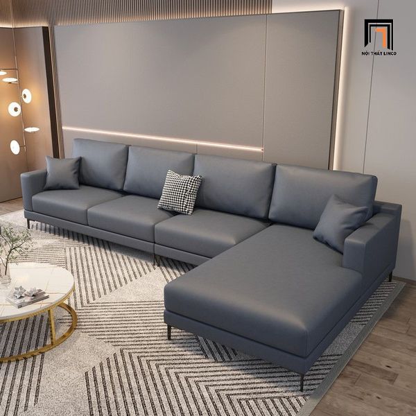 sofa góc, sofa l, sofa góc chữ l, sofa góc 3m15 x 1m6, sofa góc bọc da cho gia đình, sofa góc phòng khách cao cấp