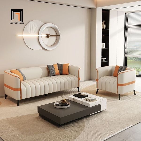sofa, ghế sofa, sofa băng cong, sofa băng da 2m xinh xắn, ghế sofa phòng khách sang trọng, sofa băng đẹp