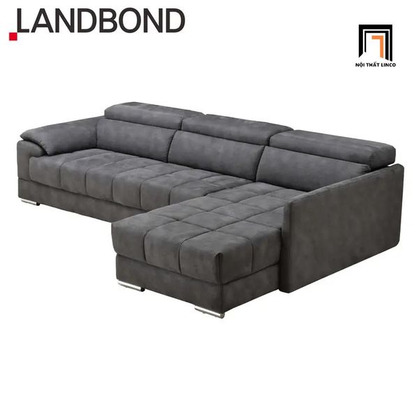 sofa góc, ghế sofa góc chữ L, sofa góc dài 2m6 x 1m6, sofa góc vải nhung nỉ, sofa góc sang trọng, sofa góc giá rẻ