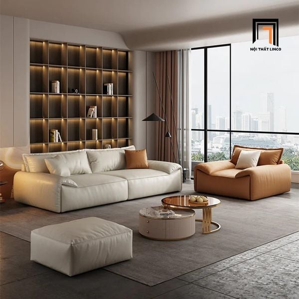 ghế sofa băng dài 2m4, sofa văng kiểu dáng sang trọng, sofa băng phòng khách cao cấp