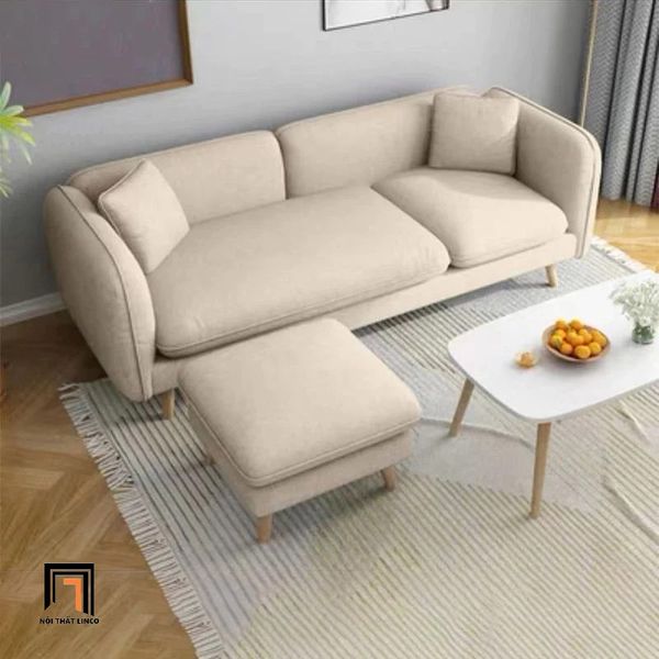 sofa băng, bộ ghế sofa băng, bộ ghế sofa phòng khách, bộ ghế sofa dài 2m1, sofa màu xanh dương vải bố giá rẻ