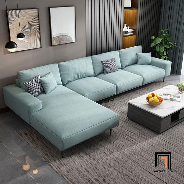 sofa góc, ghế sofa góc l, bộ ghế sofa góc phòng khách sang trọng, sofa góc 3m x 1m6 vải nỉ giá rẻ